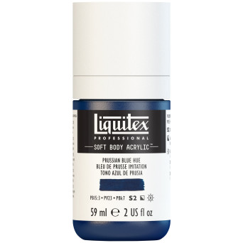 Acrylic Soft Body paint - Liquitex - Prussian Blue Hue, 59 ml