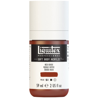 Acrylic Soft Body paint - Liquitex - Red Oxide, 59 ml
