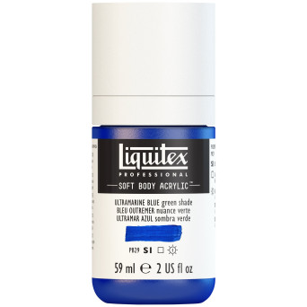 Farba akrylowa Soft Body - Liquitex - Ultramarine Blue Green Shade, 59 ml