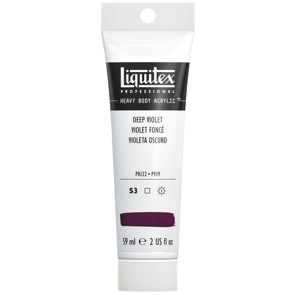 Farba akrylowa Heavy Body - Liquitex - Deep Violet, 59 ml
