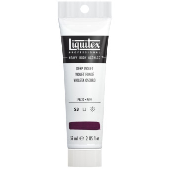 Farba akrylowa Heavy Body - Liquitex - Deep Violet, 59 ml
