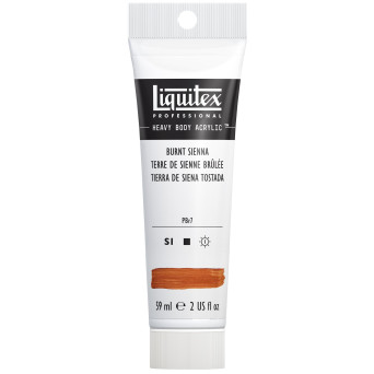 Farba akrylowa Heavy Body - Liquitex - Burnt Sienna, 59 ml