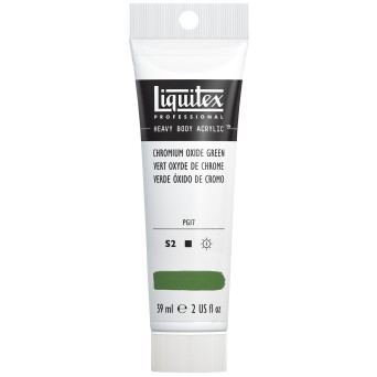 Acrylic Heavy Body paint - Liquitex - Chromium Oxide Green, 59 ml