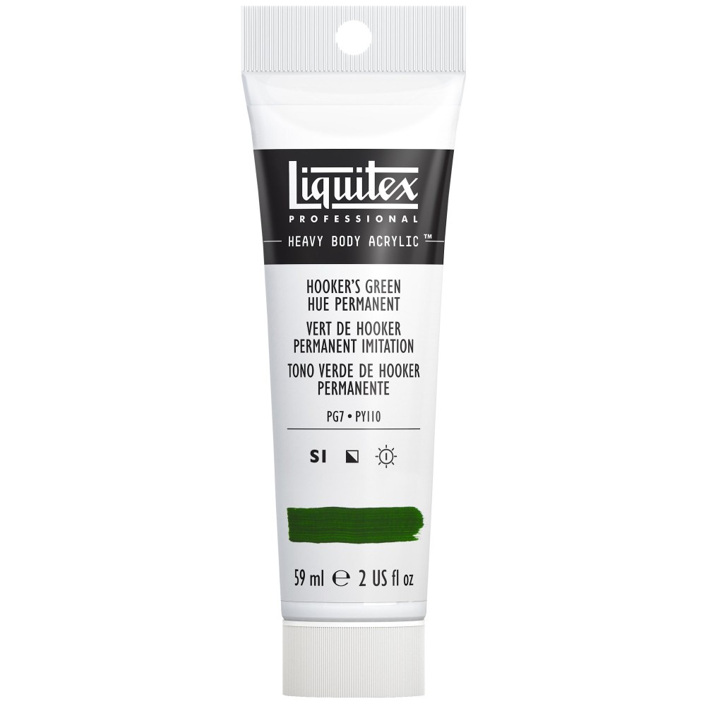 Farba akrylowa Heavy Body - Liquitex - Hooker's Green Hue Permanent, 59 ml