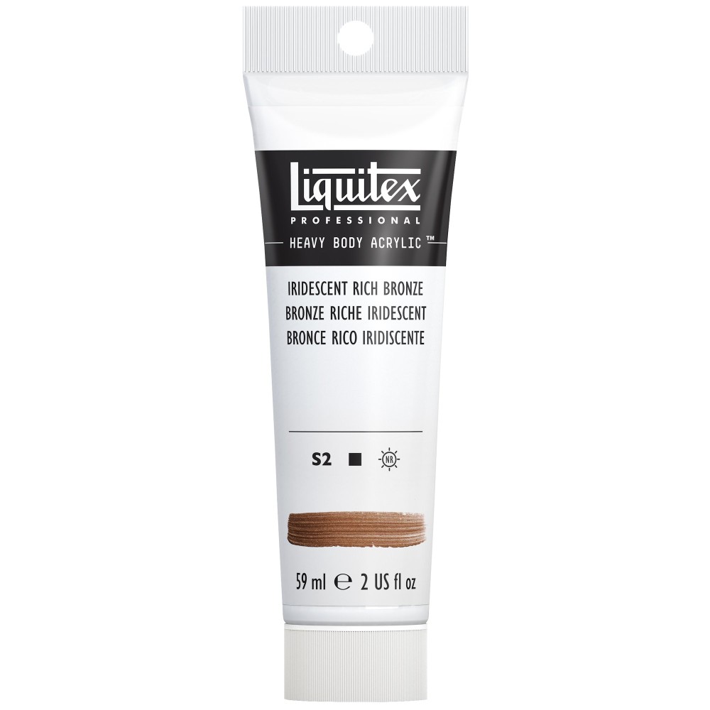 Acrylic Heavy Body paint - Liquitex - Iridescent Rich Bronze, 59 ml