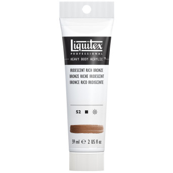 Farba akrylowa Heavy Body - Liquitex - Iridescent Rich Bronze, 59 ml