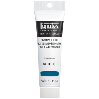 Acrylic Heavy Body paint - Liquitex - Manganese Blue Hue, 59 ml