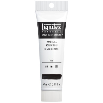 Farba akrylowa Heavy Body - Liquitex - Mars Black, 59 ml