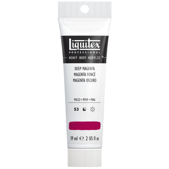 Farba akrylowa Heavy Body - Liquitex - Deep Magenta, 59 ml