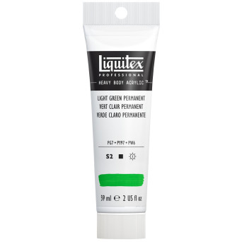 Farba akrylowa Heavy Body - Liquitex - Light Green Permanent, 59 ml