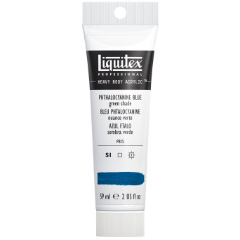 Farba akrylowa Heavy Body - Liquitex - Phthalocyanine Blue Green Shade, 59 ml