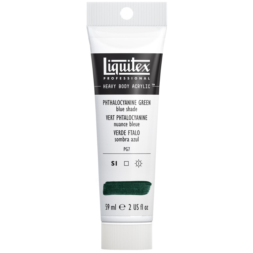 Acrylic Heavy Body paint - Liquitex - Phthalocyanine Green Blue Shade, 59 ml