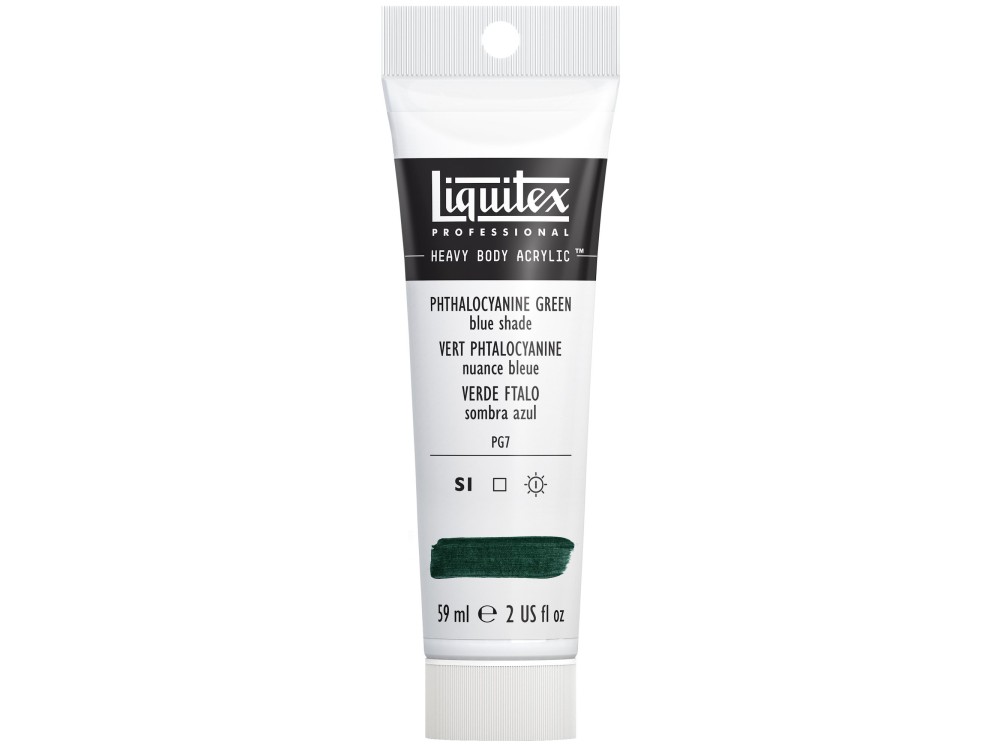 Acrylic Heavy Body paint - Liquitex - Phthalocyanine Green Blue Shade, 59 ml