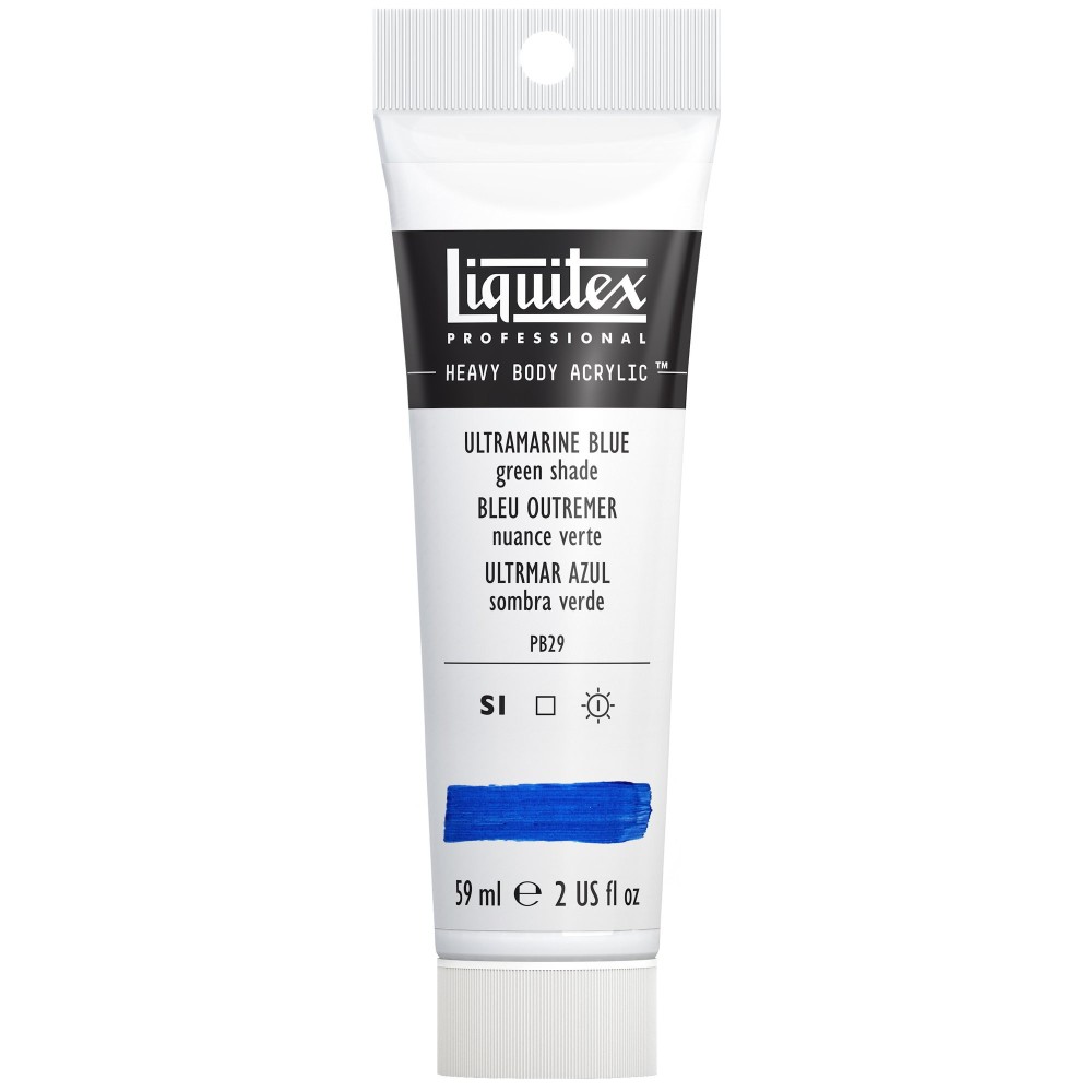 Farba akrylowa Heavy Body - Liquitex - Ultramarine Blue Red Shade, 59 ml