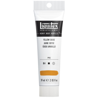 Farba akrylowa Heavy Body - Liquitex - Yellow Oxide, 59 ml