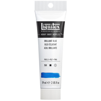 Acrylic Heavy Body paint - Liquitex - Brilliant Blue, 59 ml