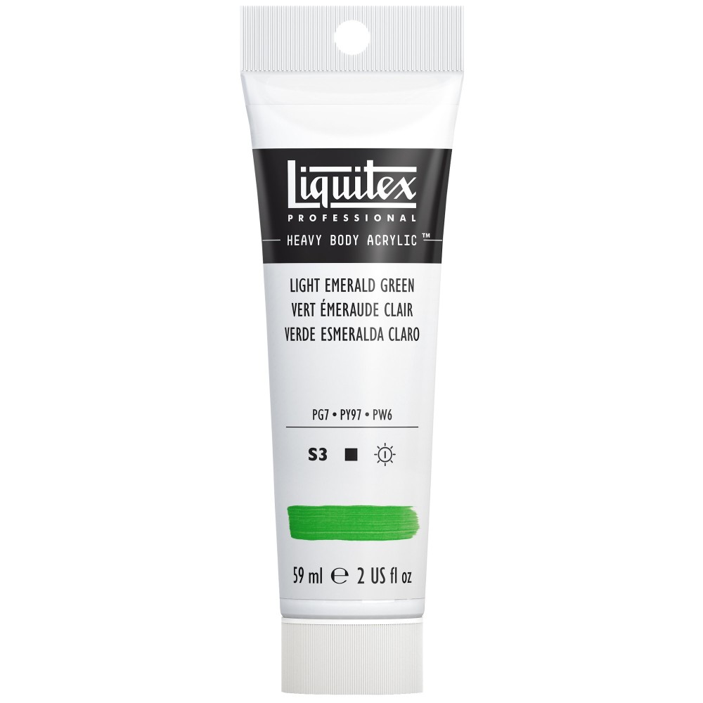 Farba akrylowa Heavy Body - Liquitex - Light Emerald Green, 59 ml