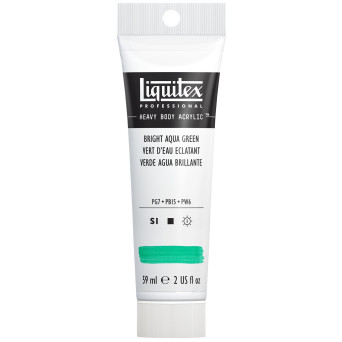 Acrylic Heavy Body paint - Liquitex - Bright Aqua Green, 59 ml