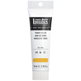 Acrylic Heavy Body paint - Liquitex - Turner Yellow, 59 ml