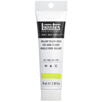 Acrylic Heavy Body paint - Liquitex - Brilliant Yellow Green, 59 ml