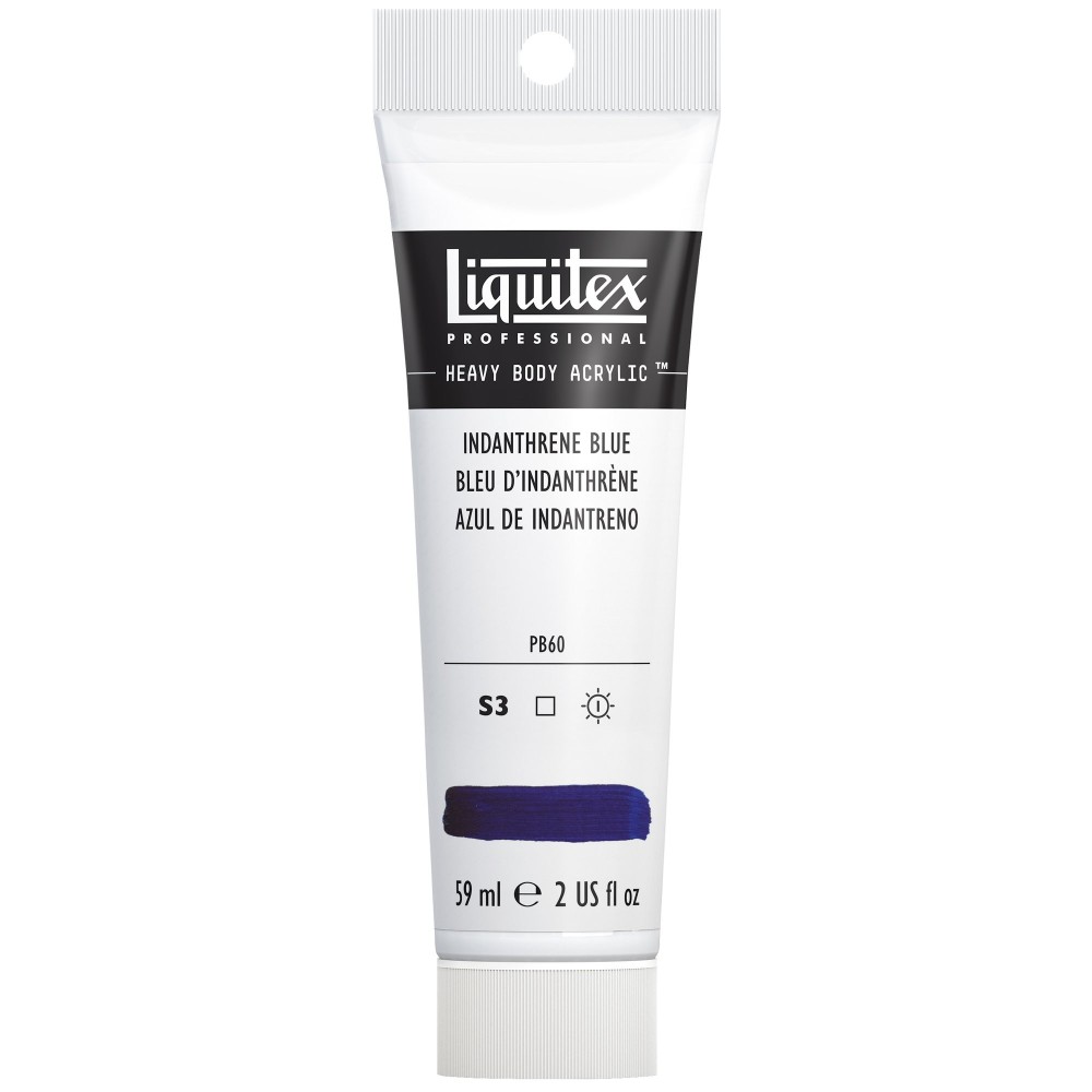 Acrylic Heavy Body paint - Liquitex - Indanthrene Blue, 59 ml