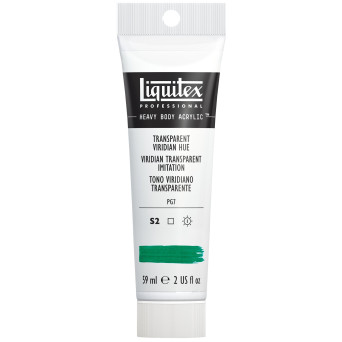 Farba akrylowa Heavy Body - Liquitex - Transparent Viridian Hue, 59 ml