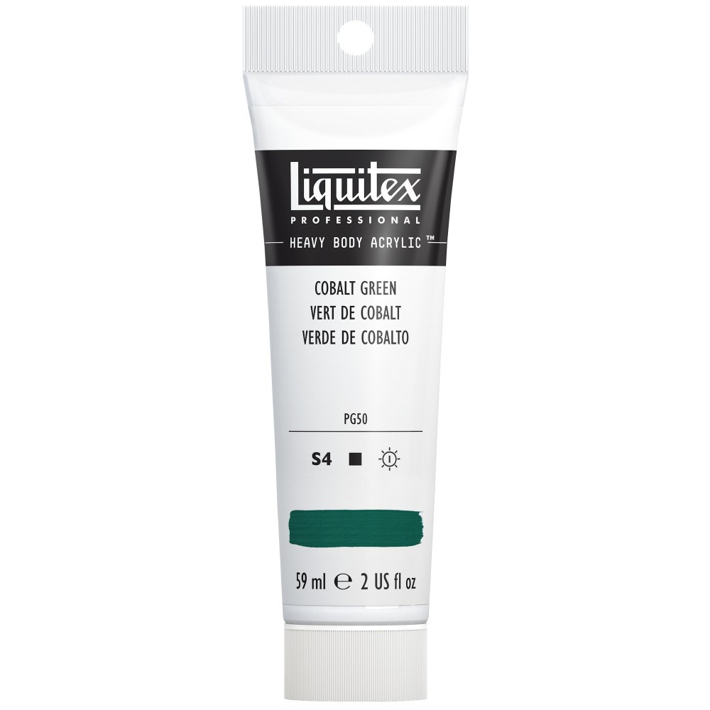 Farba akrylowa Heavy Body - Liquitex - Cobalt Green, 59 ml