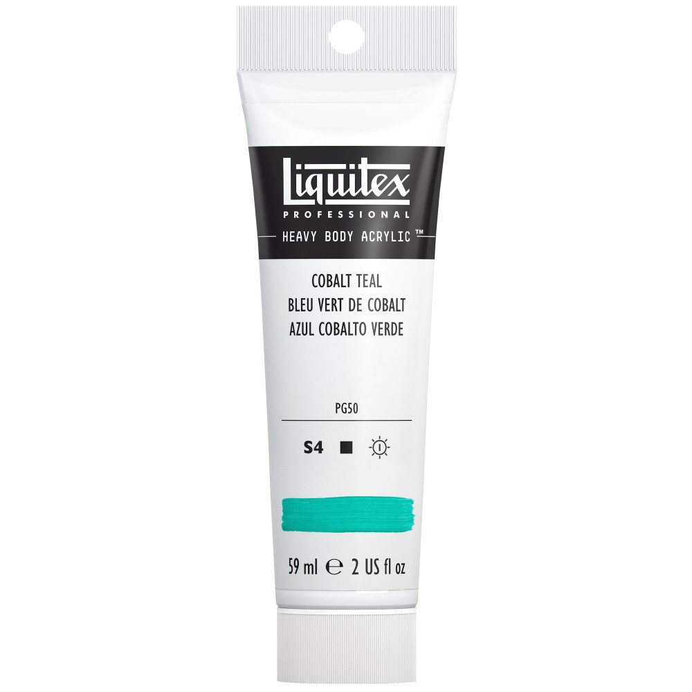 Farba akrylowa Heavy Body - Liquitex - Cobalt Teal, 59 ml