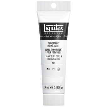Farba akrylowa Heavy Body - Liquitex - Mixing White, 59 ml