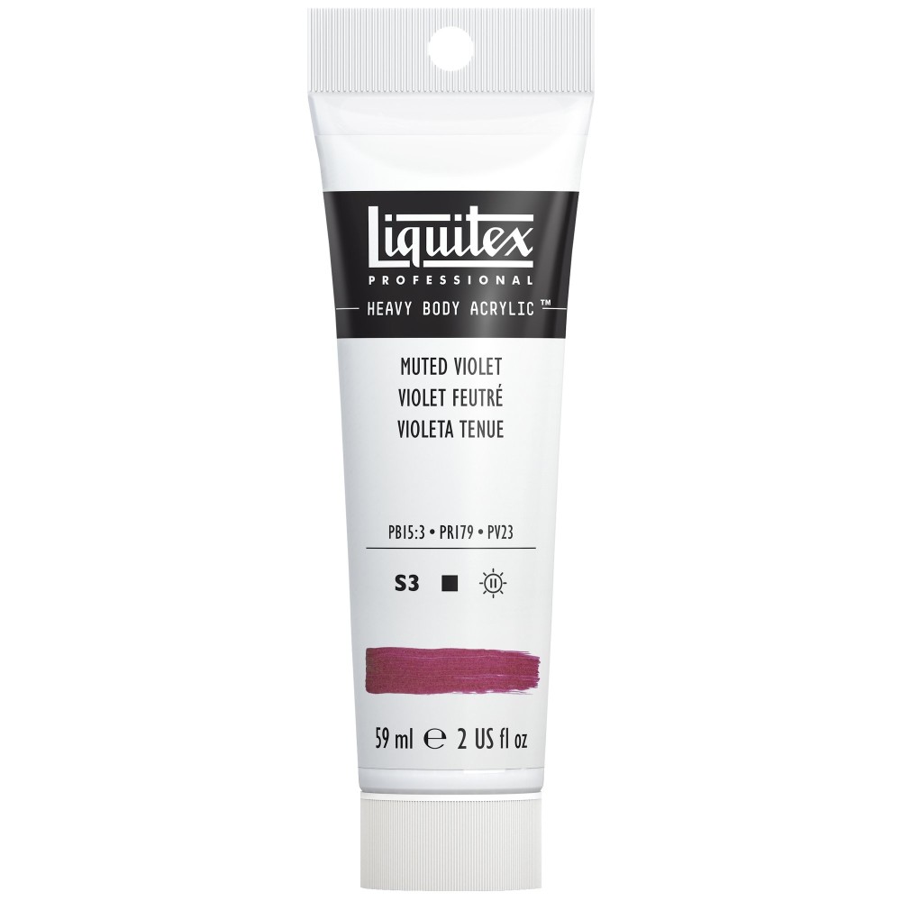 Acrylic Heavy Body paint - Liquitex - Muted Violet, 59 ml