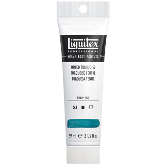 Farba akrylowa Heavy Body - Liquitex - Muted Turquoise, 59 ml