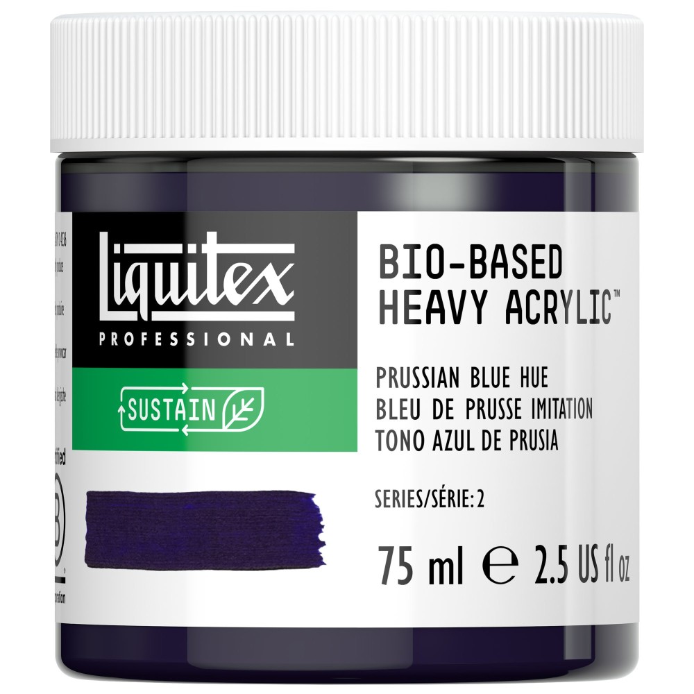 Bio-Based acrylic paint - Liquitex - Prussian Blue Hue, 75 ml