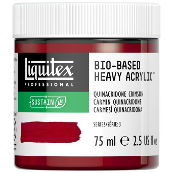 Bio-Based acrylic paint - Liquitex - Quinacridone Crimson, 75 ml