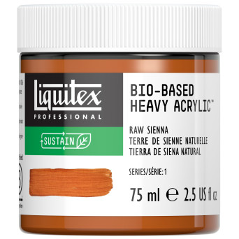 Bio-Based acrylic paint - Liquitex - Raw Sienna, 75 ml