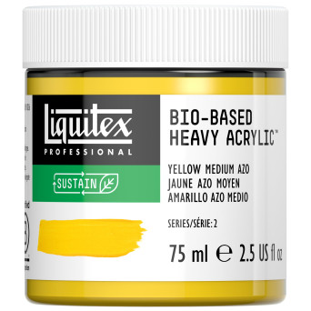 Bio-Based acrylic paint - Liquitex - Yellow Medium Azo, 75 ml