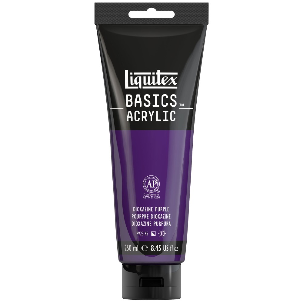 Farba akrylowa Basics Acrylic - Liquitex - Dioxazine Purple, 250 ml