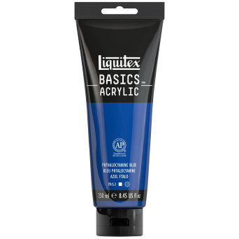 Farba akrylowa Basics Acrylic - Liquitex - Phthalocyanine Blue, 250 ml