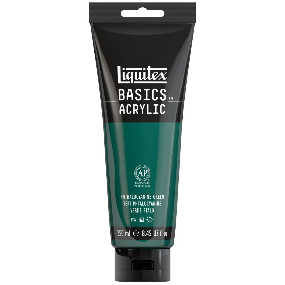 Farba akrylowa Basics Acrylic - Liquitex - Phthalocyanine Green, 250 ml