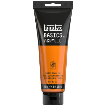 Basics Acrylic paint - Liquitex - Cadmium Orange Hue, 250 ml