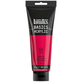 Basics Acrylic paint - Liquitex - Primary Red, 250 ml