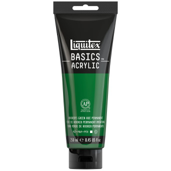 Basics Acrylic paint - Liquitex - Hooker's Green Hue Permanent, 250 ml