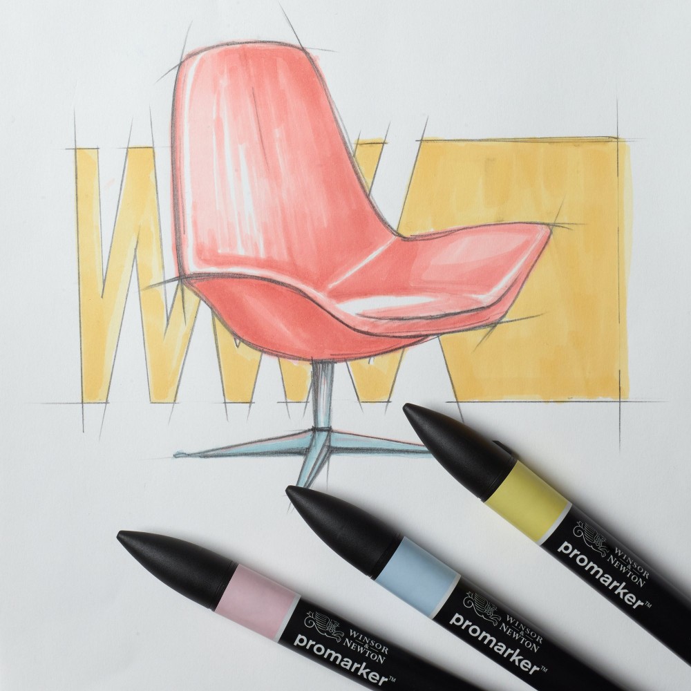 Zestaw Promarker - Winsor & Newton - Pastel Tones 2, 3 szt.