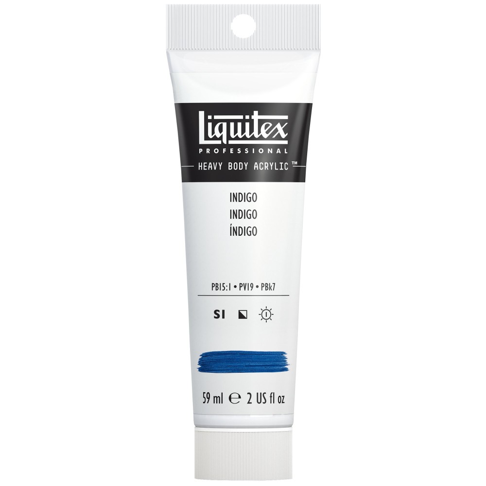 Farba akrylowa Heavy Body - Liquitex - Indigo Row, 59 ml