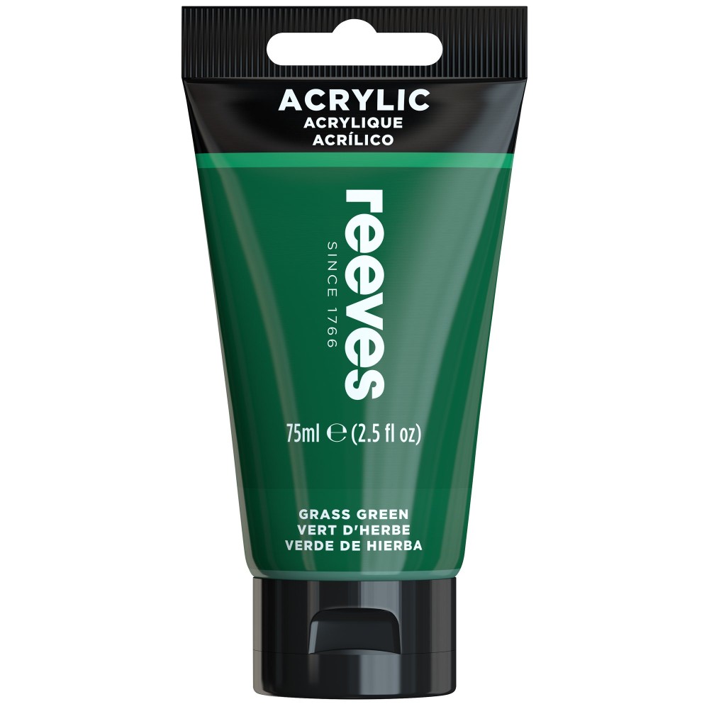 Acrylic paint - Reeves - Meadow Grass Green, 75 ml