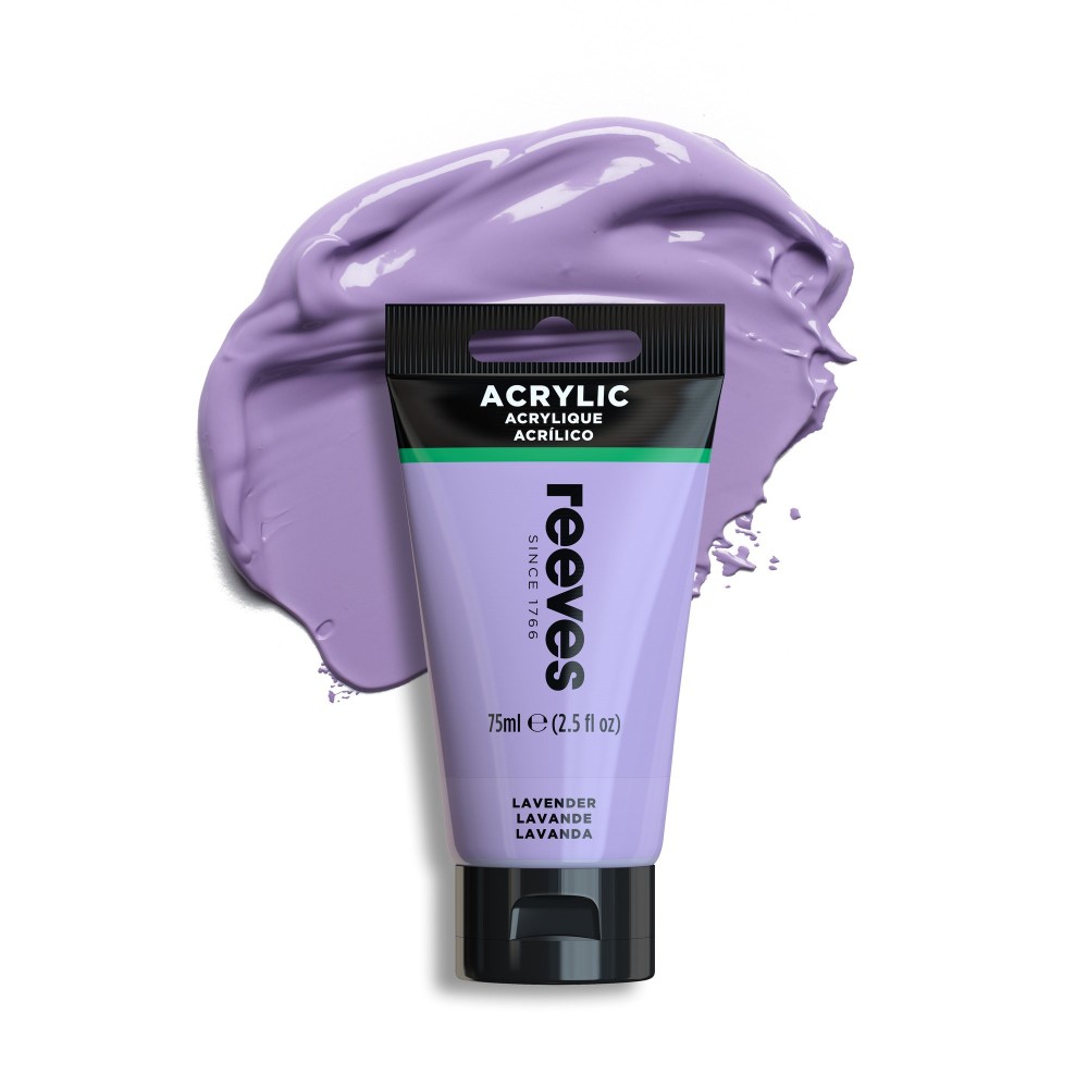 Acrylic paint - Reeves - Lavender, 75 ml