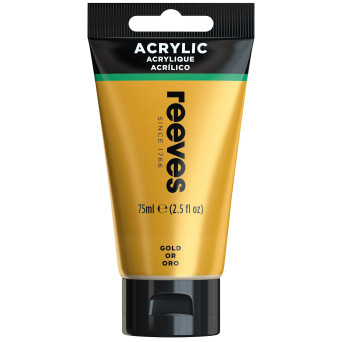 Acrylic paint - Reeves - Gold, 75 ml