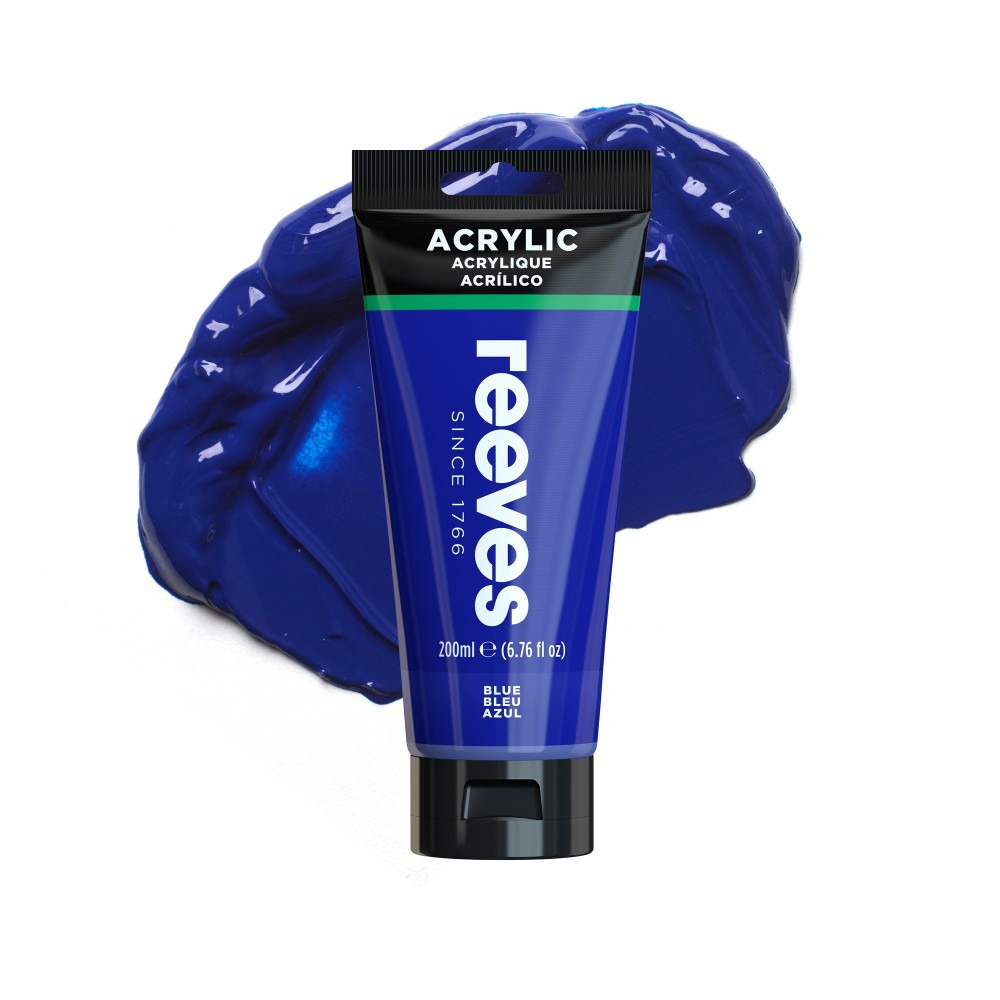 Farba akrylowa - Reeves - Ultramarine Blue, 200 ml