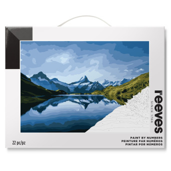 Paint by numbers - Reeves - Mountains