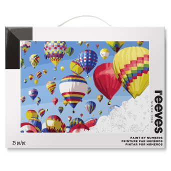 Paint by numbers - Reeves - Balloons