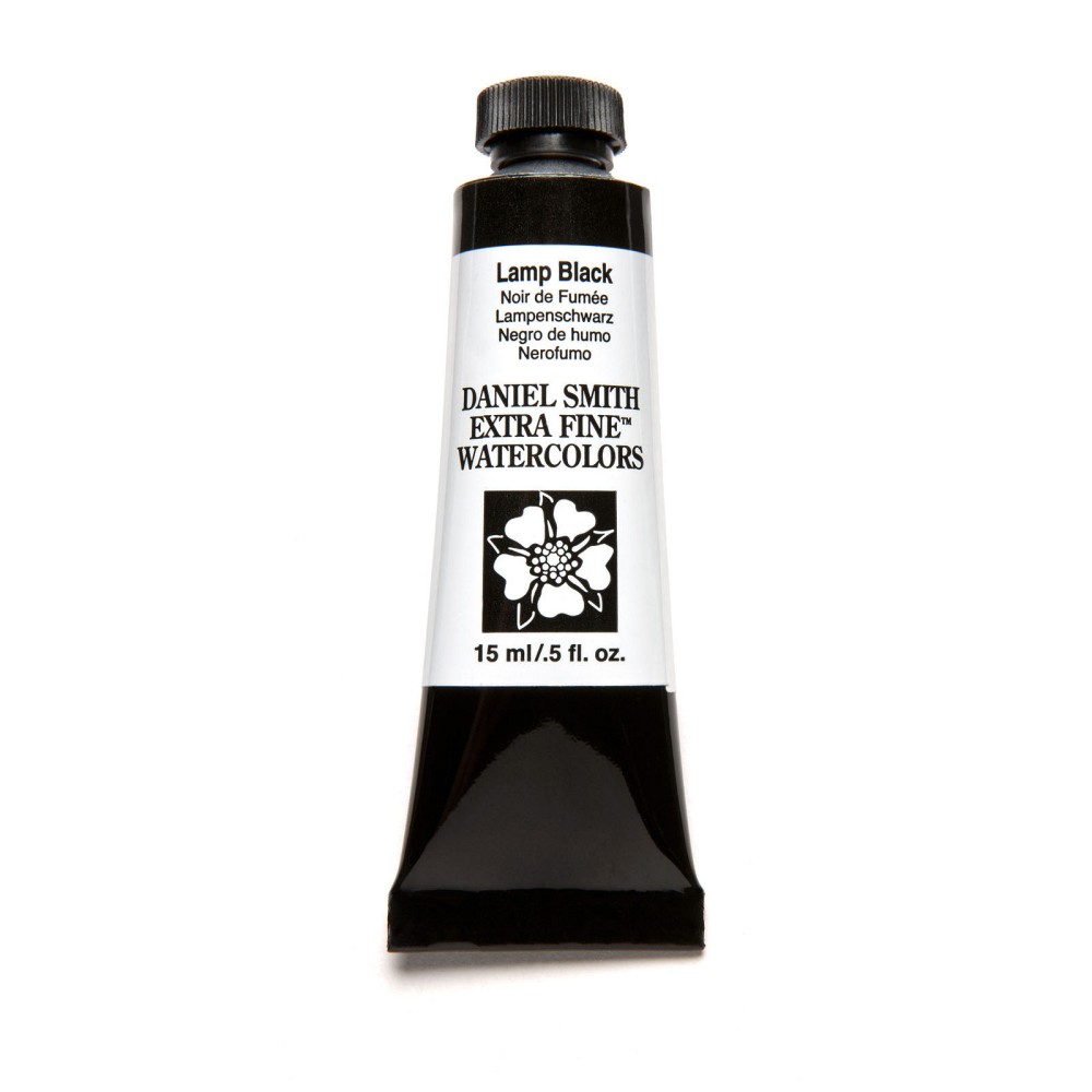 Farba akwarelowa Extra Fine - Daniel Smith - Lamp Black, 15 ml